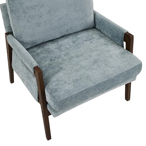 Roundhill Furniture Kelly Mid-Century Modern Accent Armchair, Green