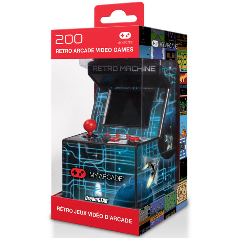 My Arcade Retro Gaming System with 200 Games