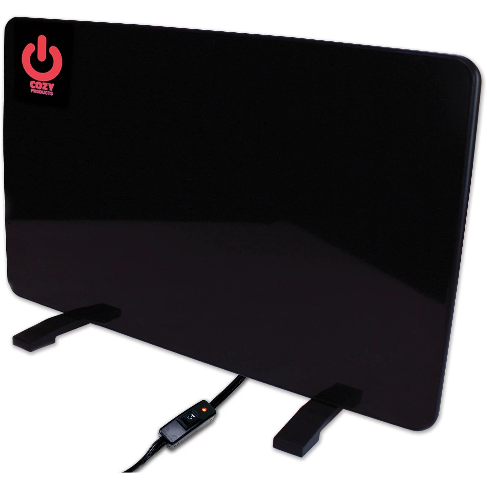 Cozy Legs Personal Desk Office Space Heater, 200W, Black