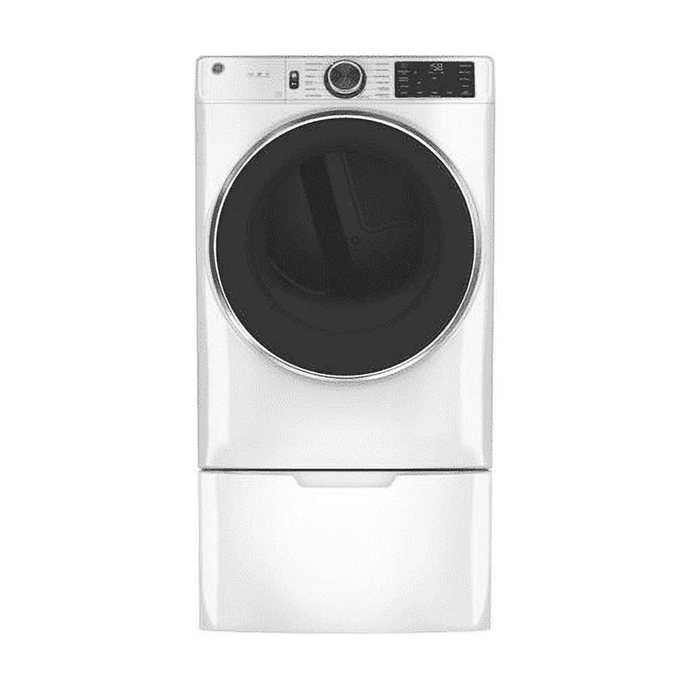 GE® 7.8 cu. ft. Capacity Smart Front Load Electric Dryer with Steam and Sanitize Cycle