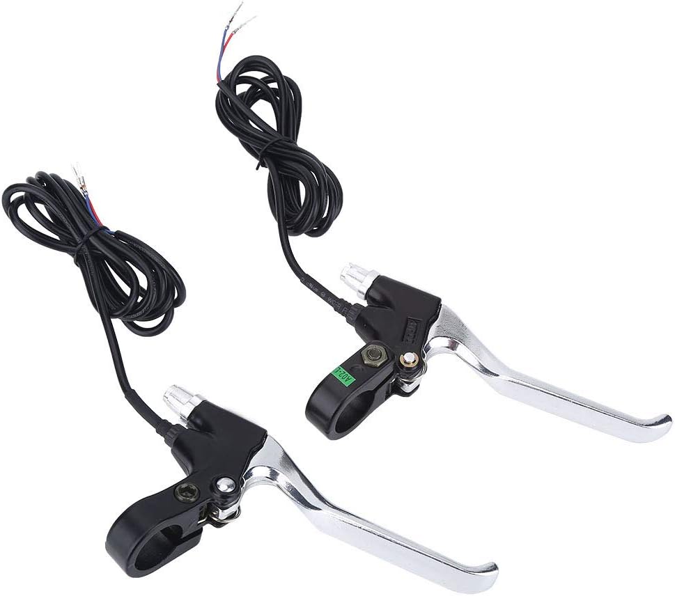 1 Pair 2 Wires Universal Left Right Brakes E Bike Brake Lever V Brake Lever Replacement Parts