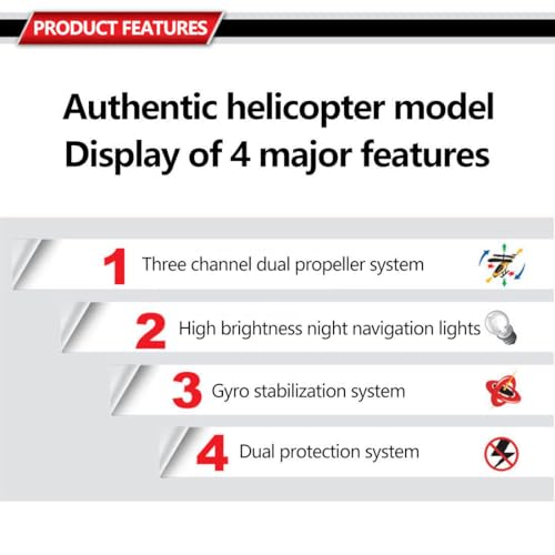 Blue S107G RC Helicopter - 2.4G 3CH Dual-Propeller Aircraft with Gyro Stabilization (Ready-to-Fly), O48932GUSKX7214P7LPCU