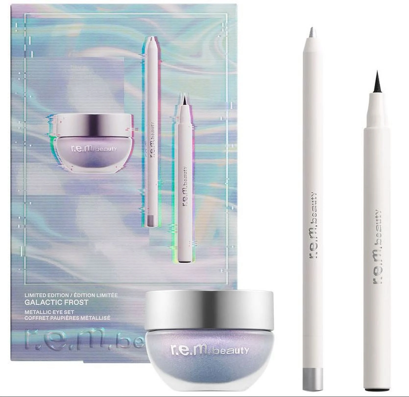 r.e.m. beauty Galactic Frost Metallic Eye Makeup Set