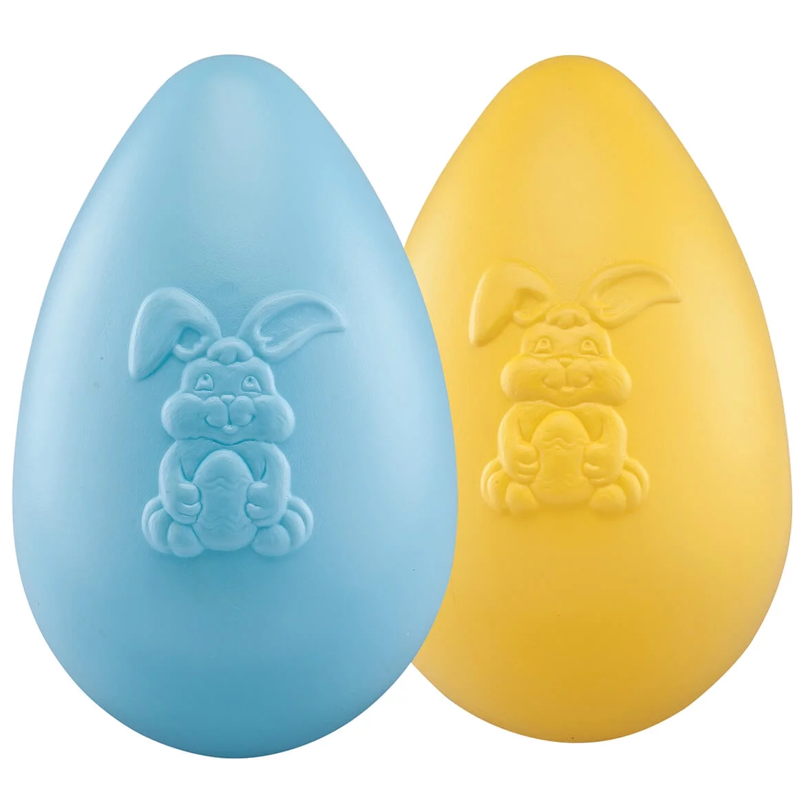 Giant Egg, Made of 100% Plastic, Easter Décor, 14” Diameter, Assorted Colors, Set of 2