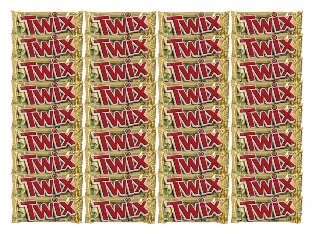 TJ18 Twix Chocolate Cookie Bars 36 Count of 1.79 Oz Bars
