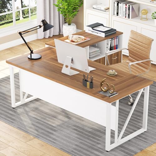 Tribesigns 63 inches Executive Desk and 47