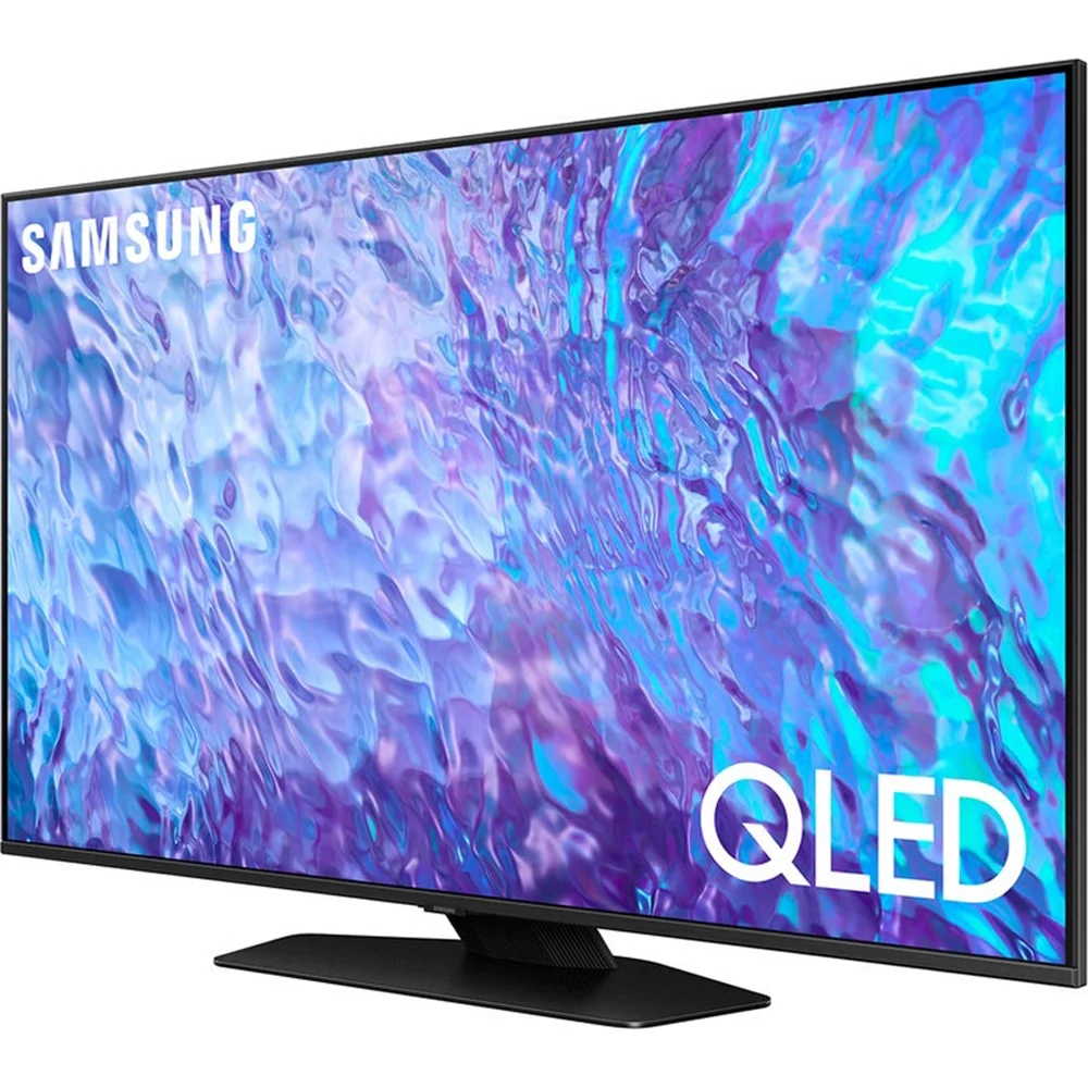 Samsung 50-Inch Class QLED 4K Q80C Series Quantum HDR, Dolby Atmos Object Tracking Sound Lite, Direct Full Array, Q-Symphony 3.0, Gaming Hub, Smart TV with Alexa Built-in (QN50Q80C, 2023) - (Open Box