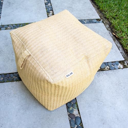 Big Joe Tuffet Weatherproof Bean Bag Chair, Paprika Bella Sunmax, Durable Weather Resistant Fabric, 2.5 feet Teardrop