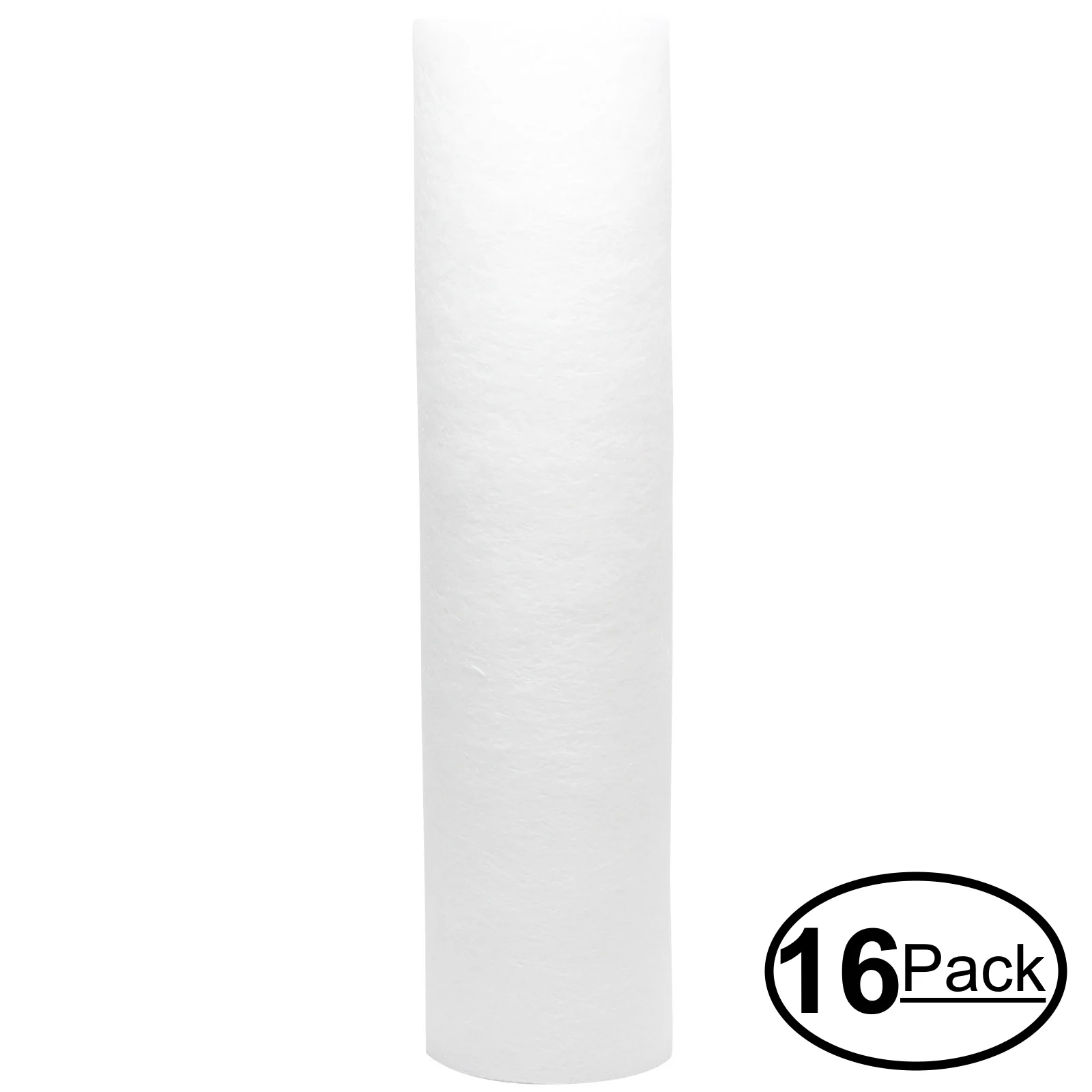 16-Pack Replacement for Purenex RO-7-100 Polypropylene Sediment Filter - Universal 10-inch 5-Micron Cartridge for Purenex 7 Stage Reverse Osmosis System - Denali Pure Brand