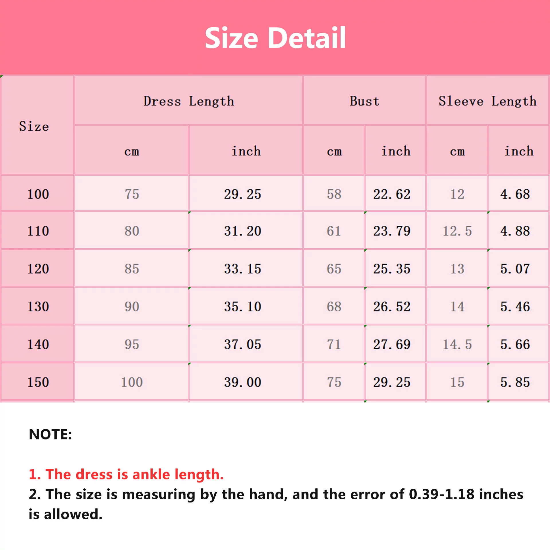 Girls Cinderella Princess Dress Halloween Party Role Play with Sleeves