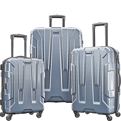 Samsonite Centric Hardside Expandable Luggage with Spinner Wheels, Blue Slate, Carry-On 20-Inch