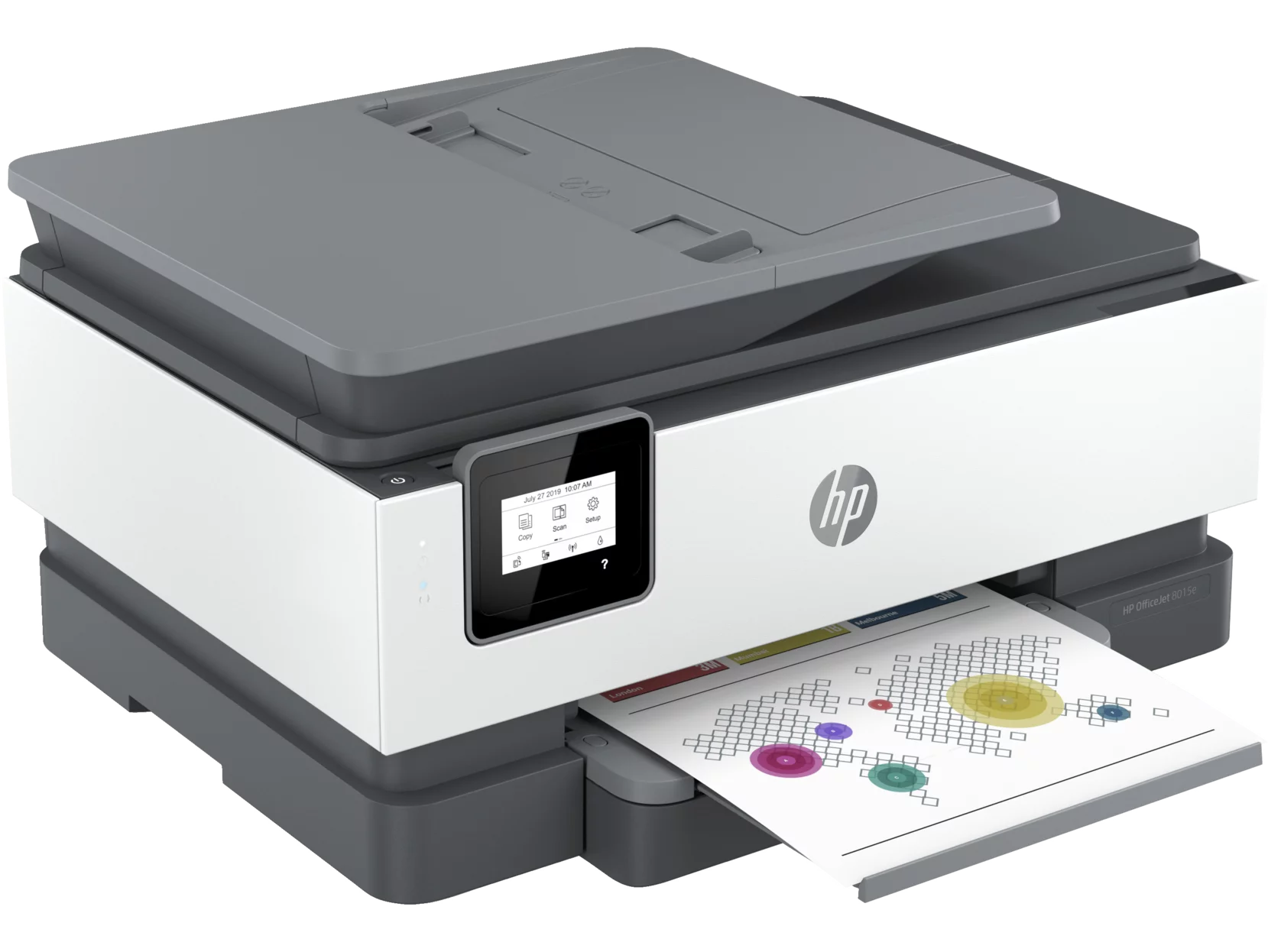 HP OfficeJet 8015e All-in-One Printer w/ bonus 6 months Instant Ink through HP+