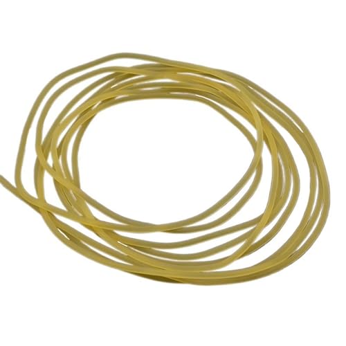 soft tubing Rubber tubing stretch Tensile Rubber Hoses 2mm 3mm 4mm 5mm 6mm Solid Stretch Tension Rope High Resilient Elastic Tube Natural Latex industrial rubber (Size : 1 Meter, Color : OD 3.5mm)