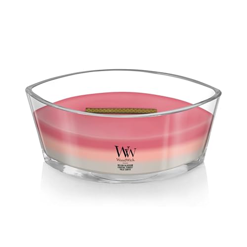 WoodWick Fraser Fir Holiday Candle Gifts for Women and Men, 16 oz Ellipse Candle with Crackling Wick
