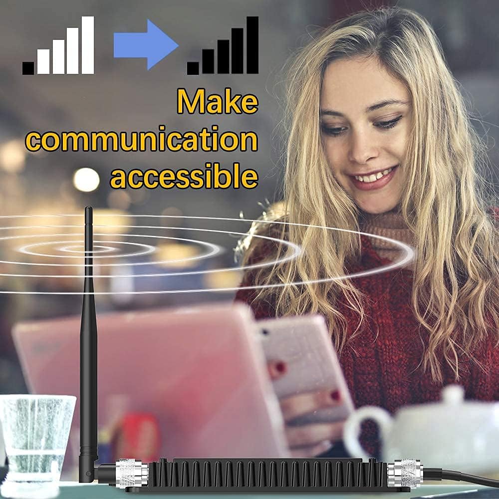 Verizon Cell Phone Signal Booster Verizon Straight Talk Home 4G LTE Band 13 Signal Booster Repeater Amplifier Improves 4G LTE and Calls Covers up to 4,000 sq.ft