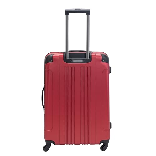 Kenneth Cole REACTION Out of Bounds Lightweight Hardshell 4-Wheel Spinner Luggage, Cobalt Blue, 20-Inch Carry On