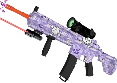 Electric Gel Ball Blaster - Exciting Playtime and Gel Ball Fun - for Ages 14+ (Blue)