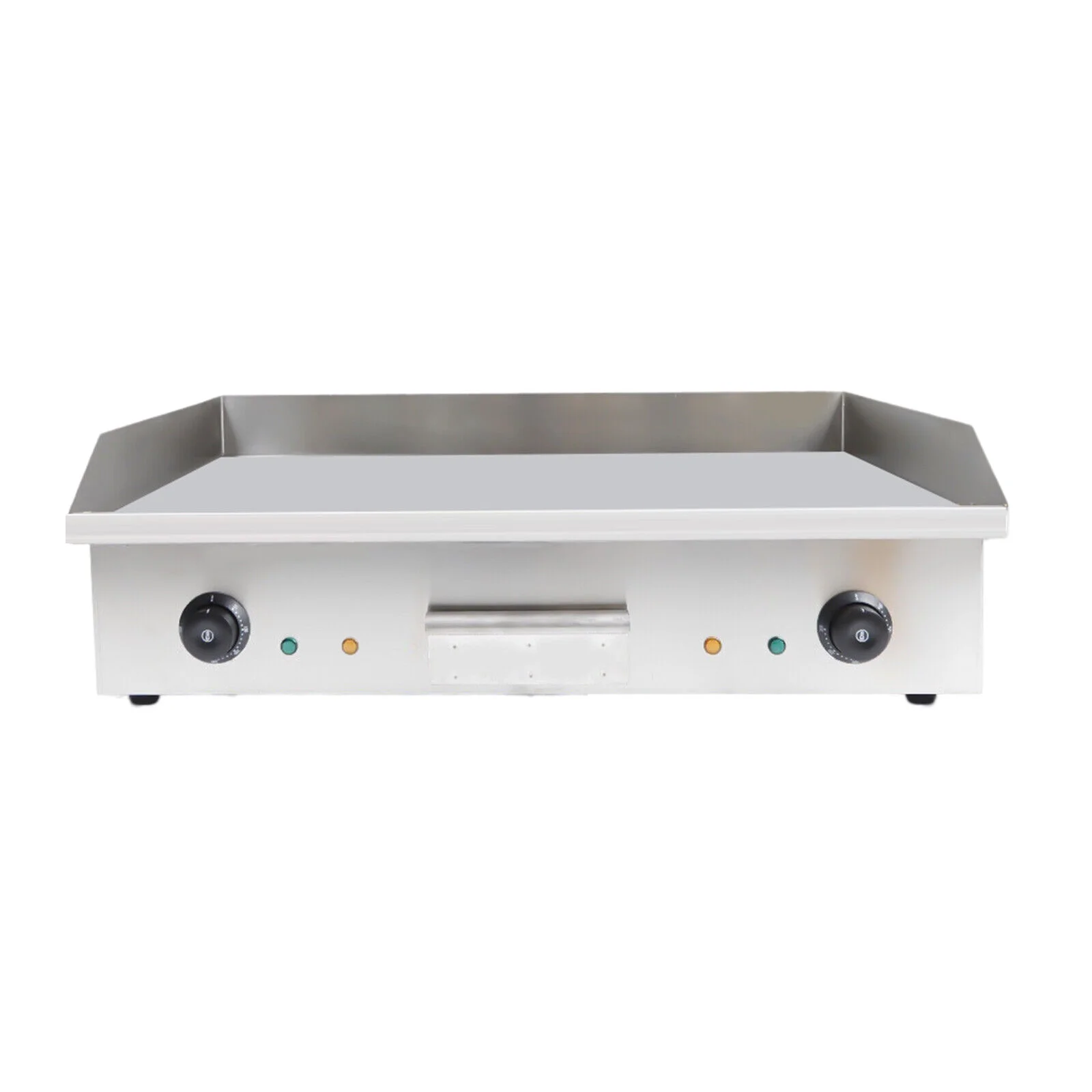 Miumaeov 29inch Commercial Electric Countertop Griddle Stainless Steel Flat Top Grill BBQ Hot Plate 50°C to 300°C Adjustable 4400W 110V