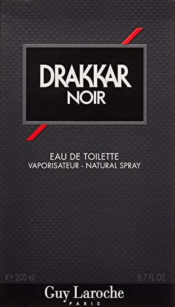 Drakkar Noir By Guy Laroche For Men. Eau De Toilette Spray 6.7 Ounces
