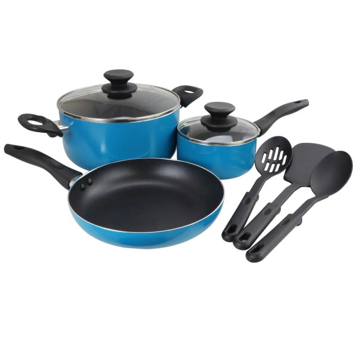 Palmer 8pc Cookware Set in Turquoise