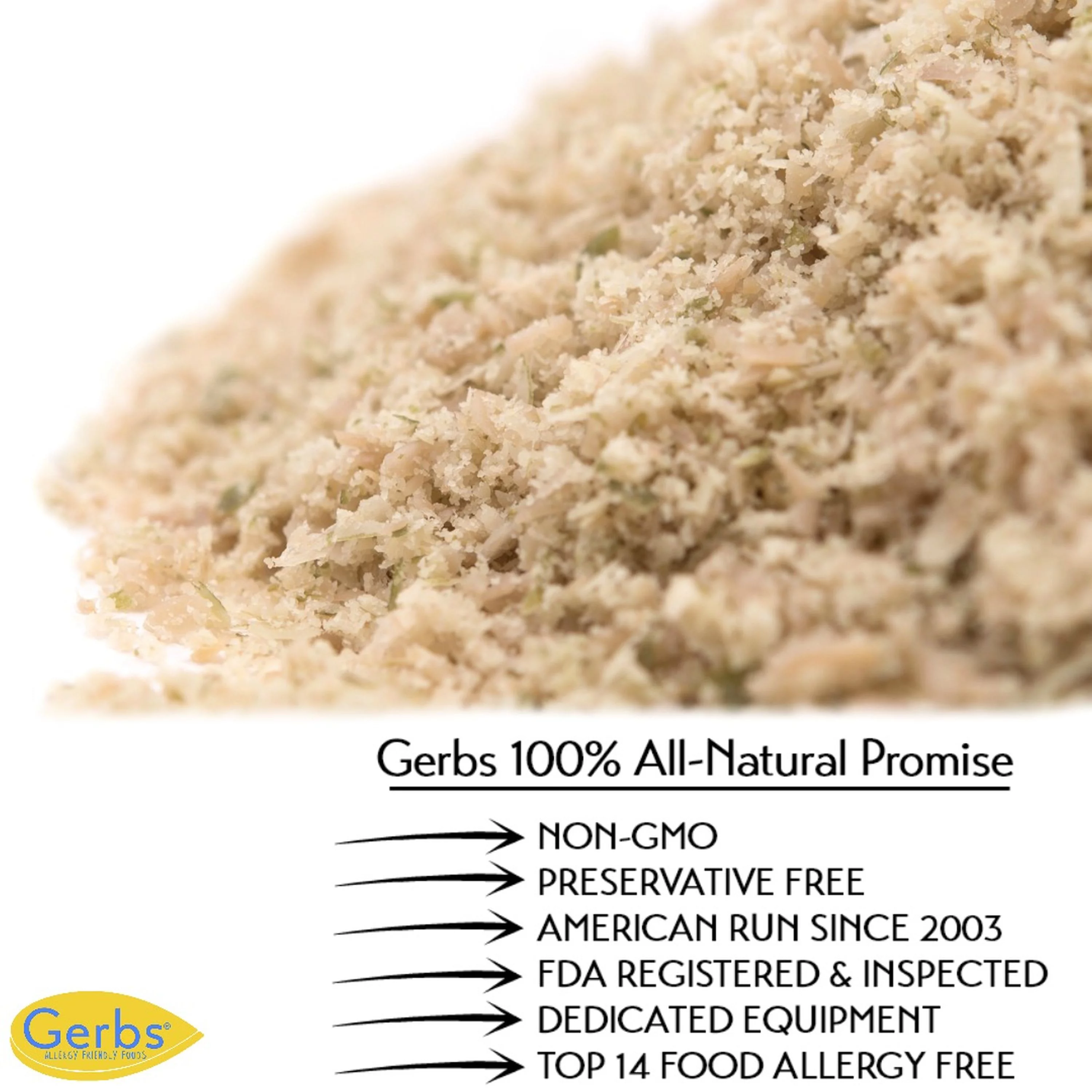 Ground Raw Pumpkin, Sunflower, Chia, Flax, Hemp Seed Meal By Gerbs - 2 LBS - Top 14 Food Allergen Free & NON GMO