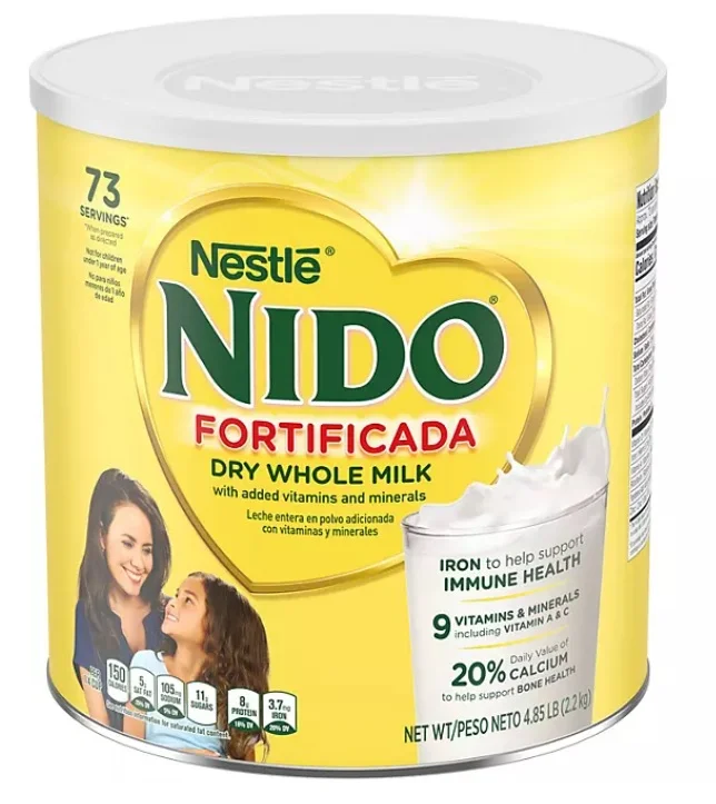 Nido Whole Milk -Dry (4.85 lbs) With Vitamins and Iron