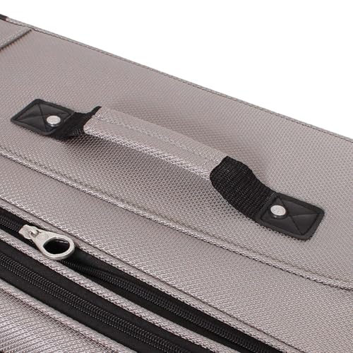 SwissGear Sion Softside Expandable Roller Luggage, Teal, 3 Piece Set (21/25/29)