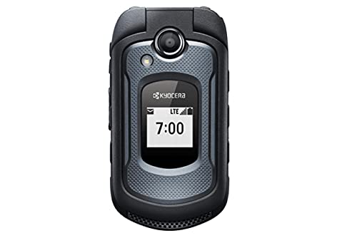 Kyocera AT&T Flip Phone GSM 4G LTE Dura XE E4710 Rugged Att Waterproof, Dustproof, Tough, Strong , Shock-Resistant (Renewed)