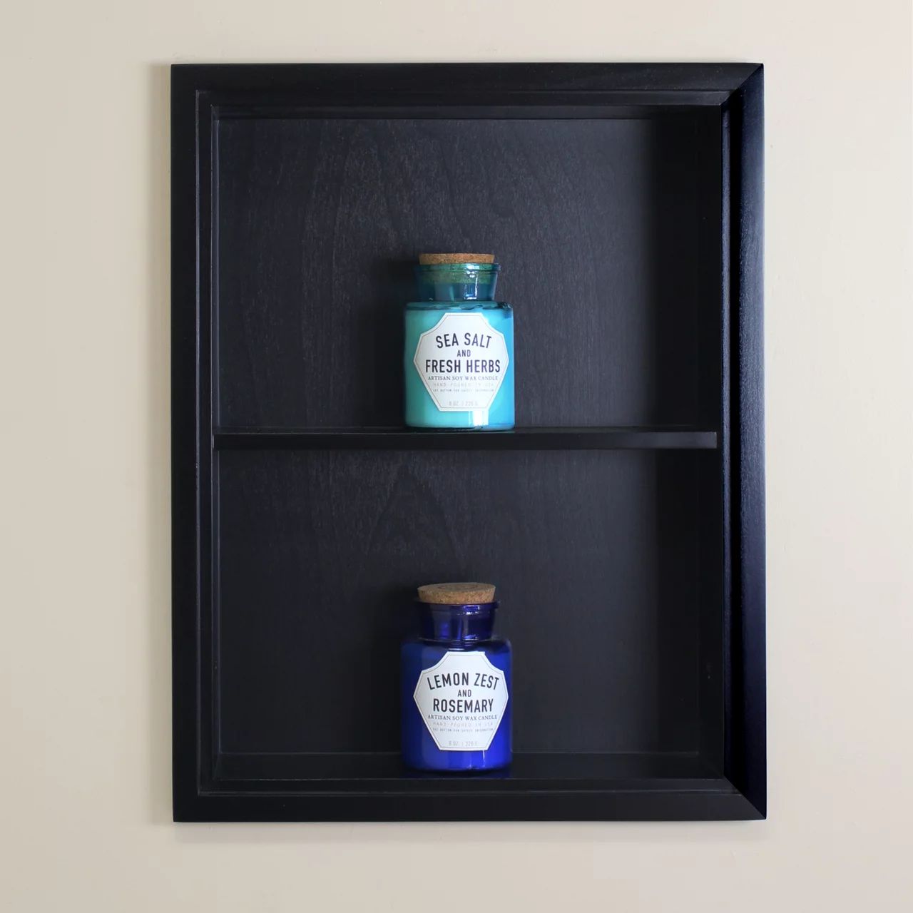 14x18 Black Sloane Wall Niche with plain back