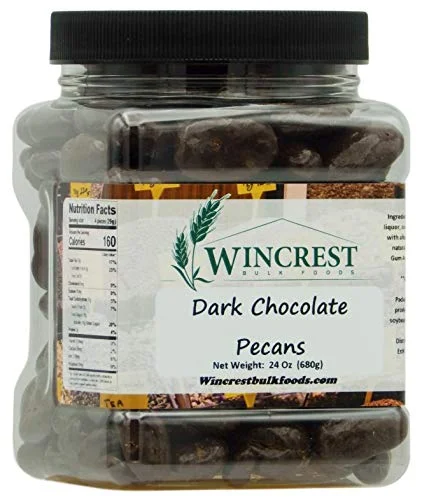 Dark Chocolate Pecans - 1.5 Lb Tub