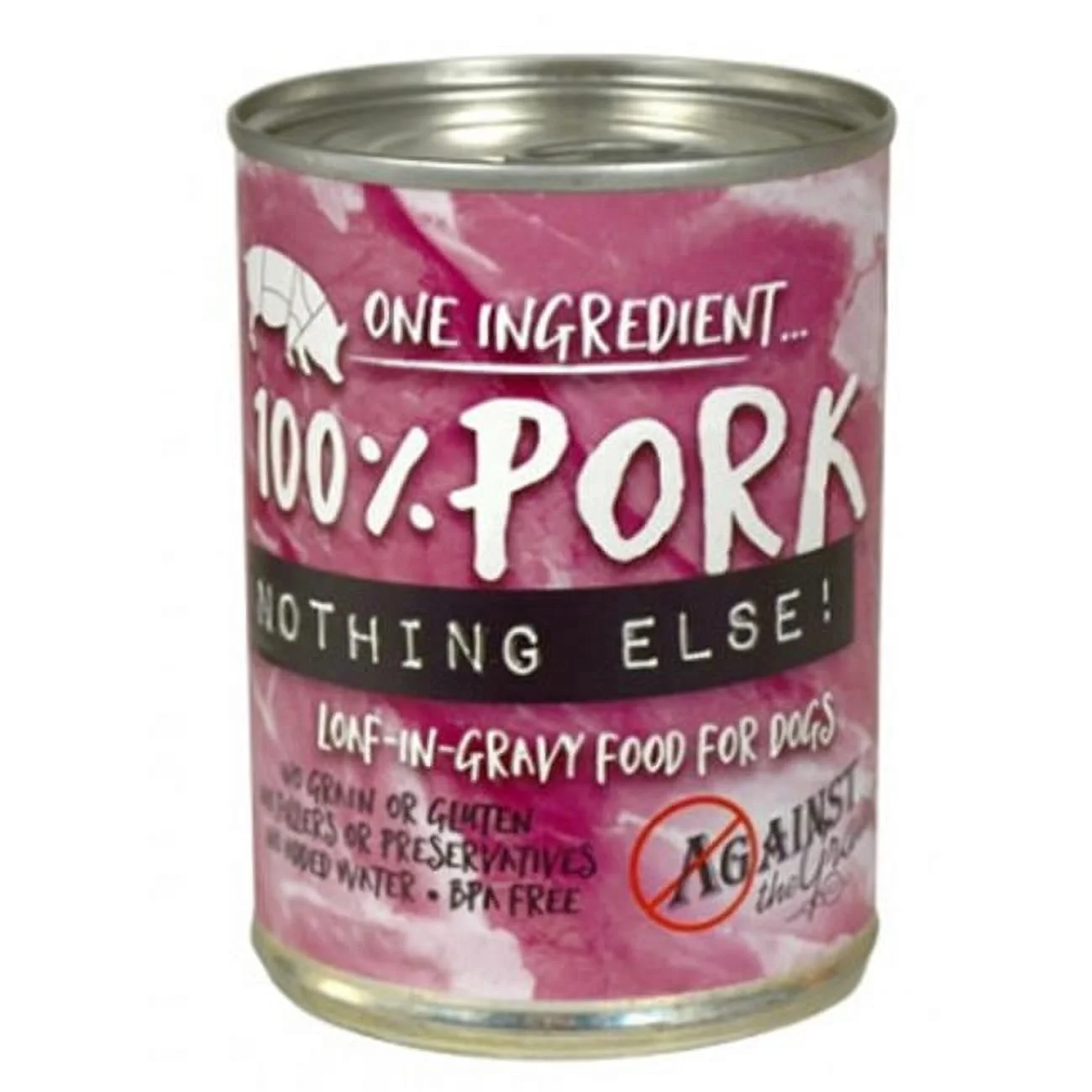 Nutripack EG81204 Against The Grain Nothing Else Pork Food