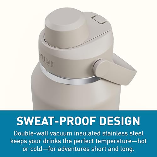 CamelBak Thrive Chug Insulated Stainless Steel Water Bottle Sky Blue, 32oz