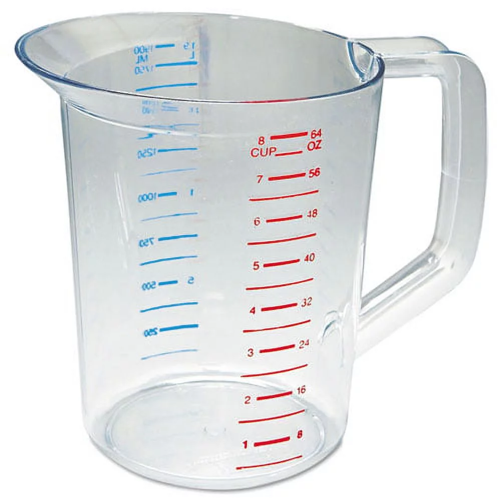 Bouncer Measuring Cup, 2 Qt, Clear | Bundle of 10 Each