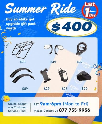 Electric Bike for Adults with 960W(Peak), 26