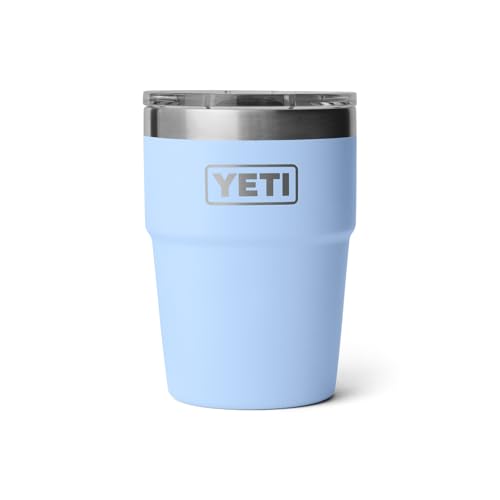 YETI Rambler 16 oz Stackable Tumbler, Vacuum Insulated, Stainless Steel with MagSlider Lid