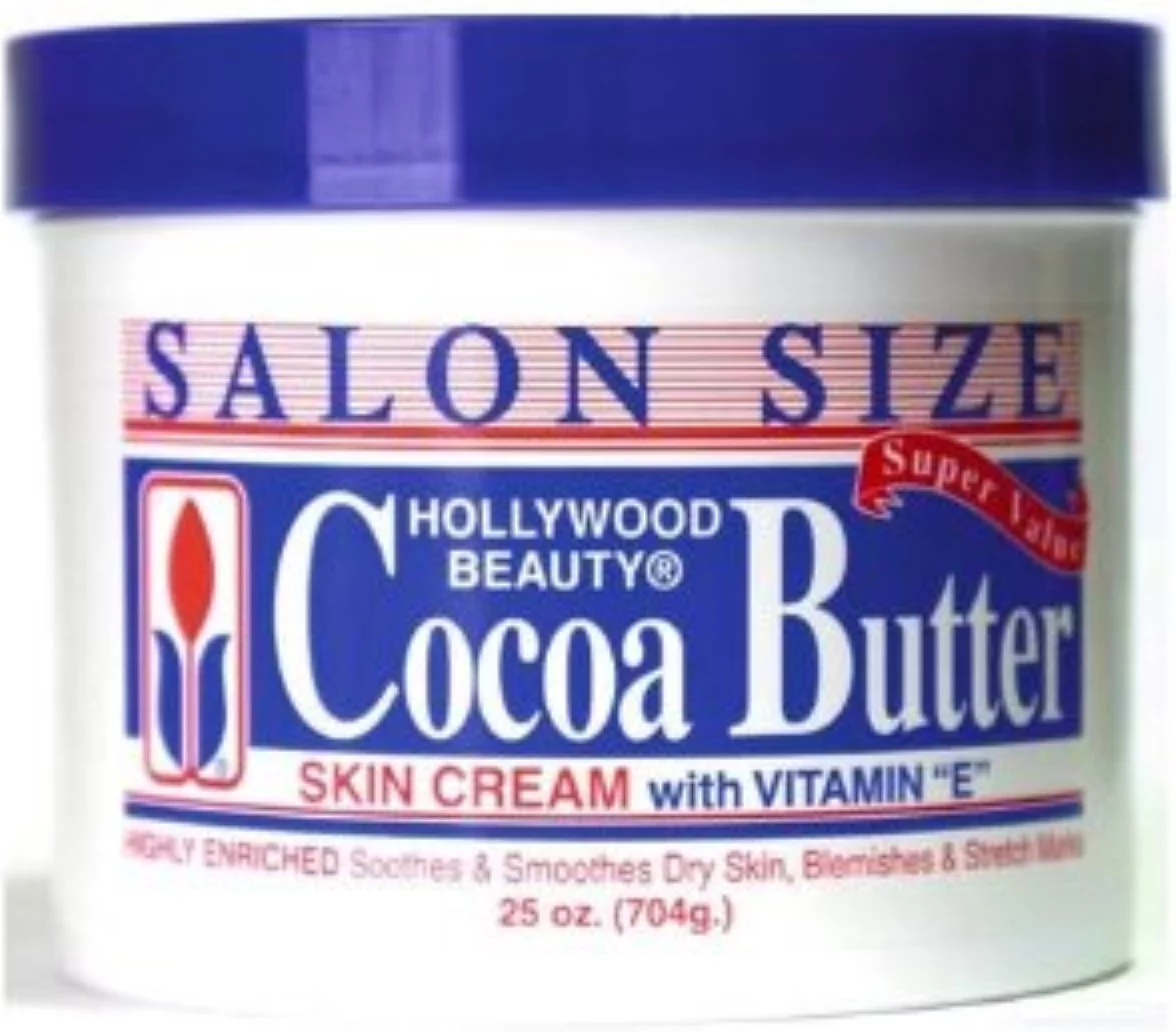 Hollywood Beauty Skin Creme Cocoa Butter, 25 oz (Pack of 3)