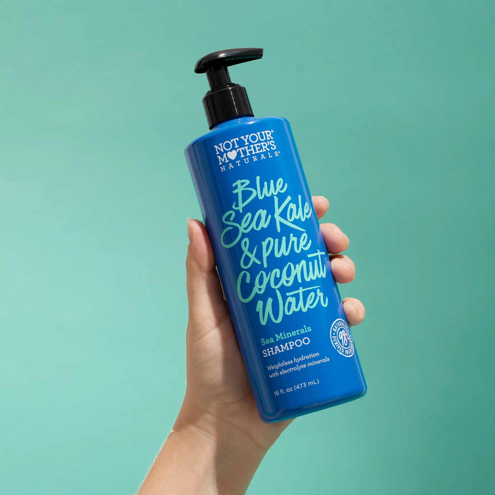 Not Your Mother's Naturals Blue Sea Kale & Pure Coconut Water Sea Minerals Shampoo, 16oz