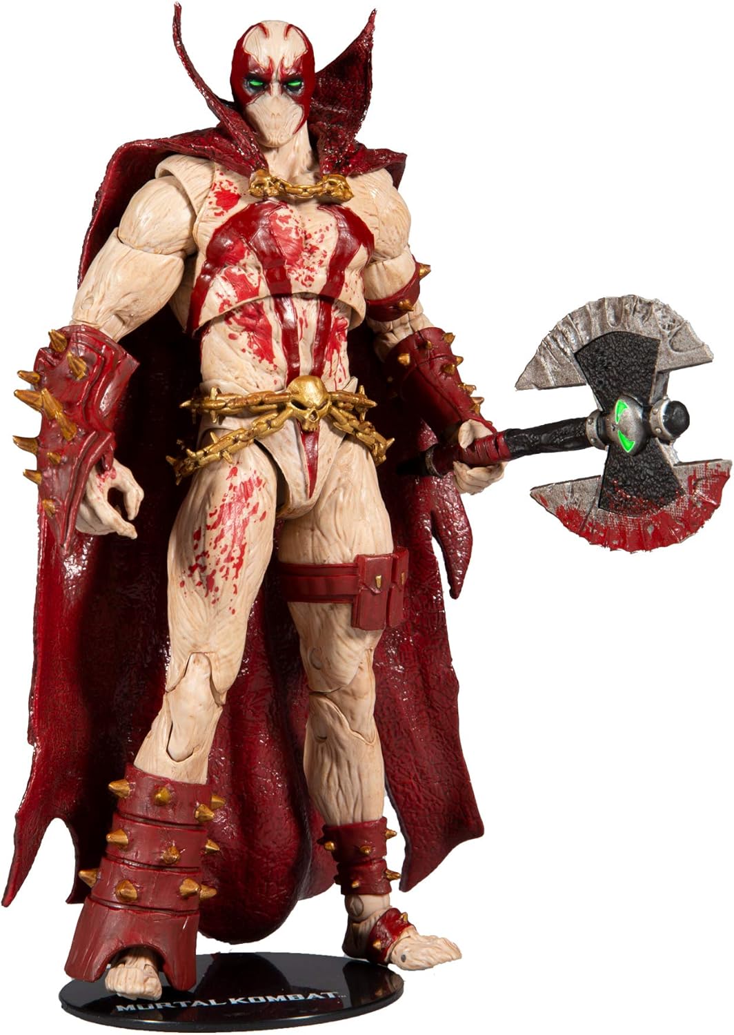 McFarlane Toys Mortal Kombat Spawn Blood Feud Hunter Skin 7” Action Figure, Multicolor