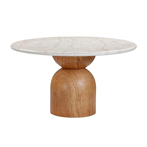 Tov Furniture Cynthia Travertine Concrete Indoor/Outdoor 54