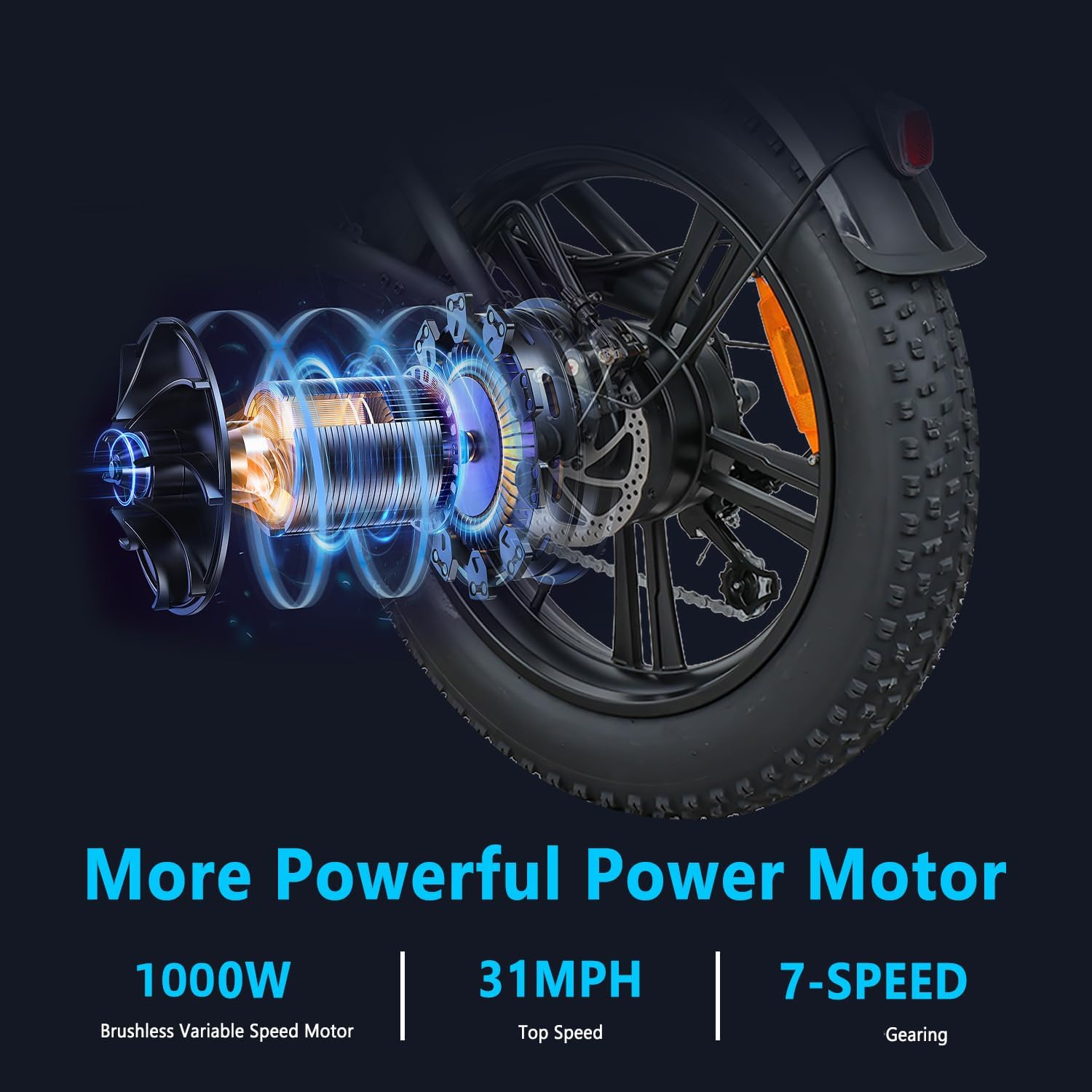 YUPENG Electric Bike for Adults, 20