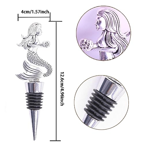 Zinc Alloy Animal Bar Liquor Bottle Pourer Liquor Pour Spout Sdjdhej 1Pcs Deer Head Bottle Tipping Nozzle Silicone Stoppers for Christmas and Halloween Decorations (Deer head)