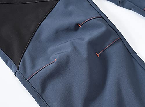 TBMPOY Women's Ski Snow Pants Waterproof Windproof Hiking Warm Fleece Lined Softshell Insulated Pant