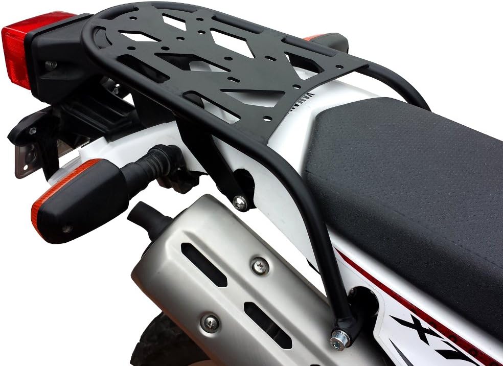 PMRACKS Yamaha XT250 Rack (2008-Present) XT 250 Rear Motorcycle Luggage Rack 2008 2009 2010 2011 2012 2013 2014 2015 2016 2017 2018 2019 2020 2021 2022 2023 Yamaha XT250 Accessories Rear Cargo Carrier