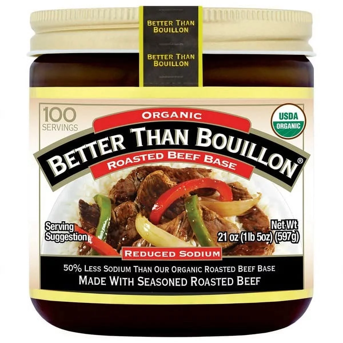 Better Than Bouillon Roasted Beef Base, 21 Ounce