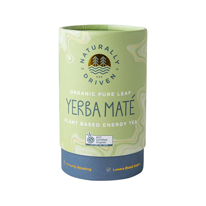 Naturally Driven Organic Yerba Mate Tea Pure Leaf 60g