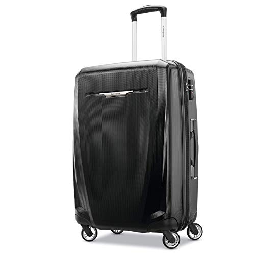 Samsonite Winfield 3 DLX Hardside Expandable Luggage with Spinners, Silver, Carry-On 20-Inch