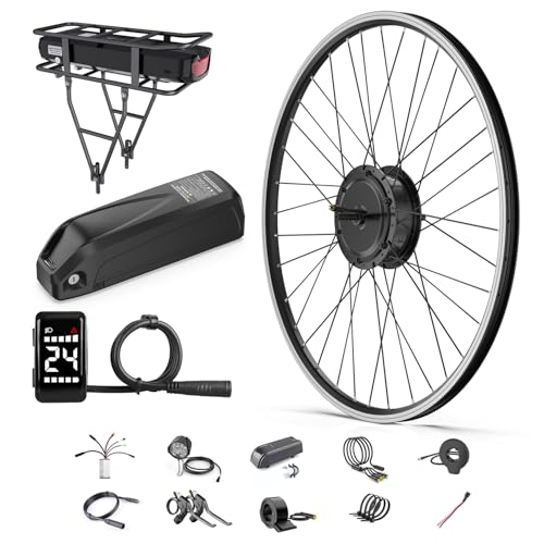 BAFANG 48V 500W Front Hub Motor Electric Bike Conversion Kit for 20“/26
