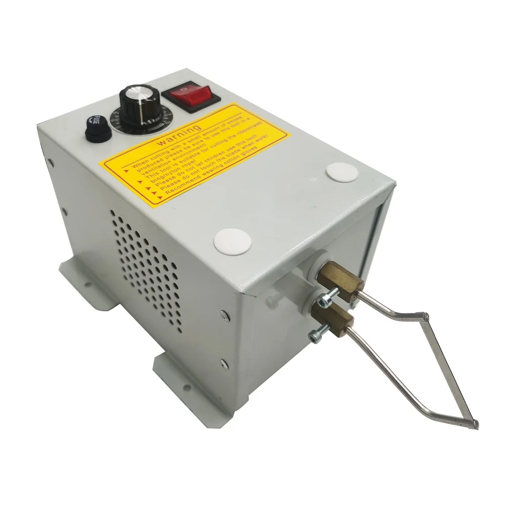 Techtongda Electric Hot Knife Rope Cutter Ribbon Cutter Hot Melt Cutting Machine Temperature Adjustable