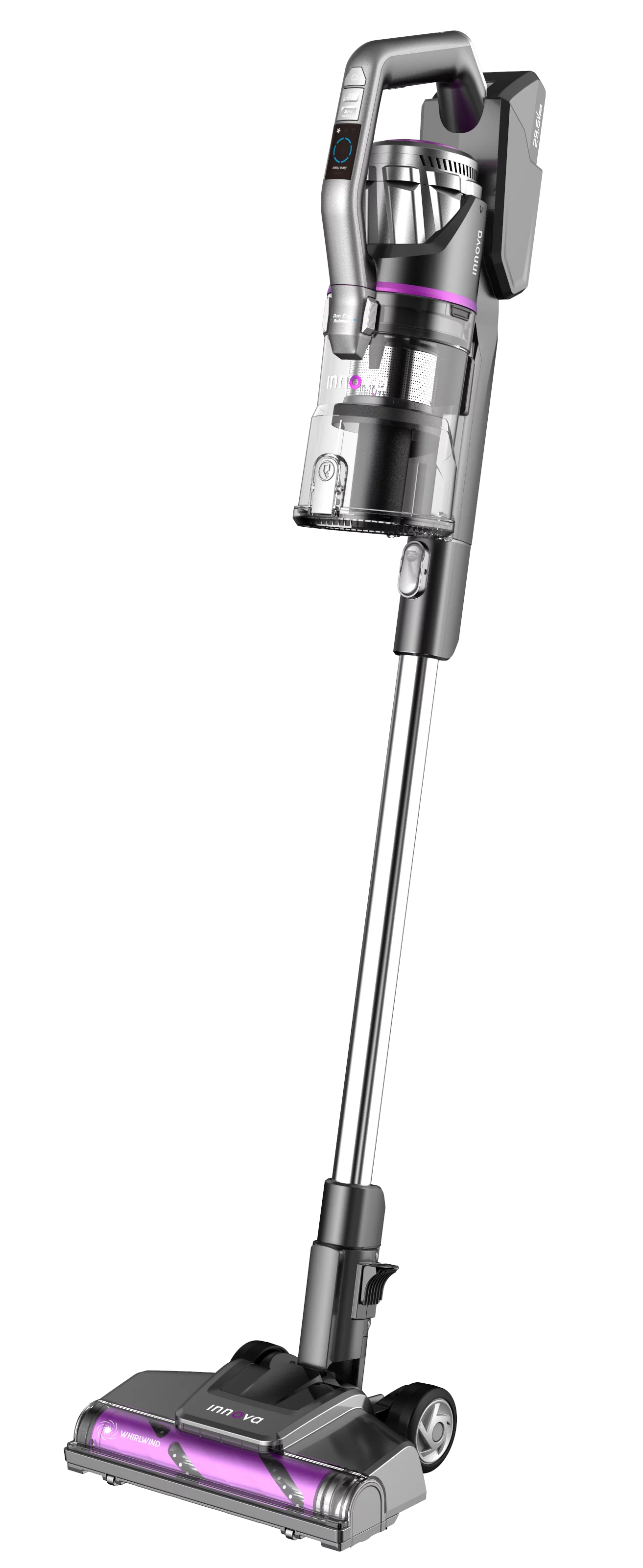 Innova by Eureka Cordless Stick Multi-Surface Vacuum with Whirlwind® Anti-Tangle Brushroll, NEC700