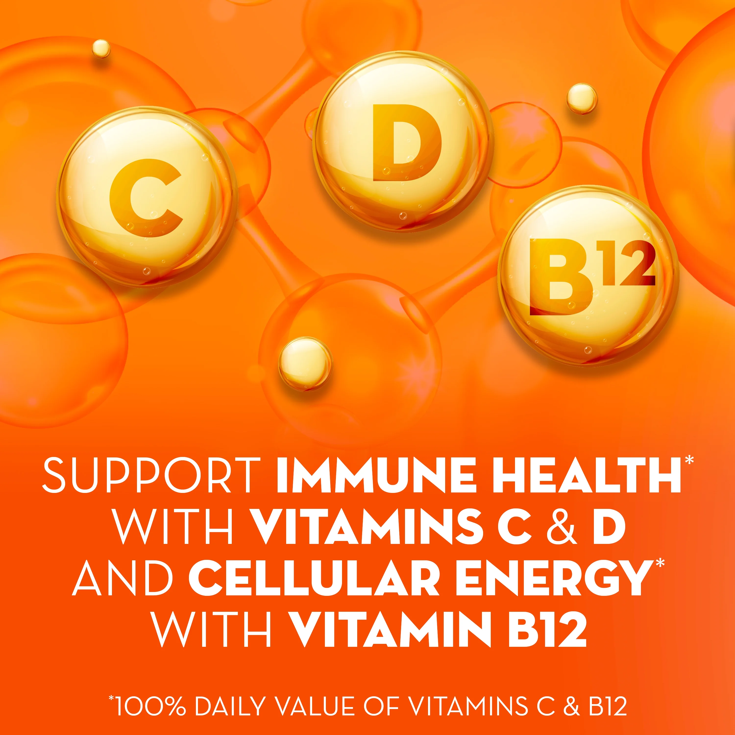 Metamucil Daily Fiber Supplement with Vitamins C, D & B12, Sparkling Fiber, Citrus, 50 Servings